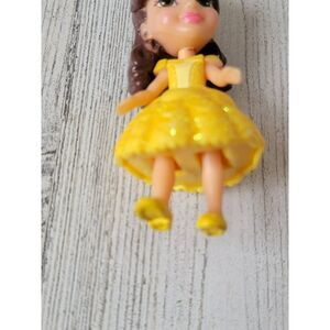 Disney Belle glitter toddler Princess young toy figure beauty Beast